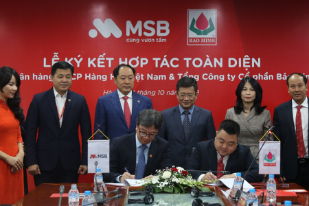 MSB ký kết hợp tác toàn diện với Bảo Minh