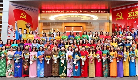 Phú Thọ: Gặp mặt nữ đại biểu dự Đại hội Đảng bộ tỉnh lần thứ XIX
