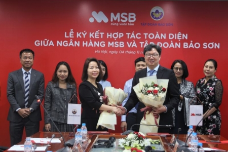 MSB và Tập đoàn Bảo Sơn ký kết hợp tác toàn diện