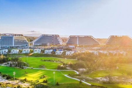 Giải mã kiến trúc độc đáo của FLC Grand Hotel Quy Nhon, khách sạn quy mô hàng đầu Việt Nam