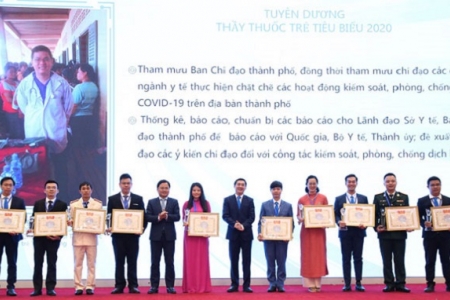 Vinh danh 10 thầy thuốc trẻ tiêu biểu năm 2020