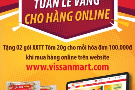 Vissan ra mắt website kinh doanh thực phẩm trực tuyến Vissanmart.com