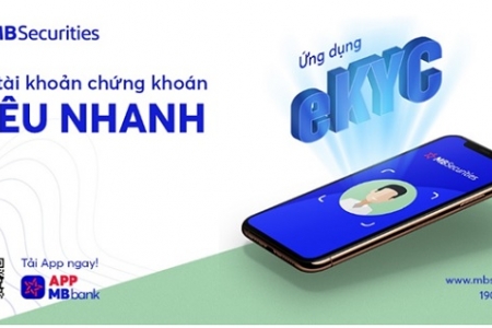 eKYC – Công nghệ hiện đại hỗ trợ mở tài khoản chứng khoán online tại MBS