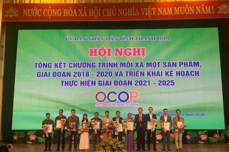 Hội nghị tổng kết Chương trình mỗi xã một sản phẩm tỉnh Thanh Hóa giai đoạn 2018 – 2020