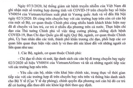 Chủ động cách ly, theo dõi sức khỏe phòng chống dịch bệnh Covid-19