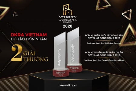 DKRA Vietnam đón nhận bộ đôi giải thưởng danh giá Đông Nam Á