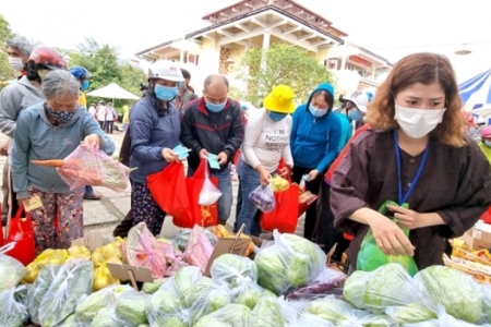 Hội An (Quảng Nam): 'Phiên chợ Tết 0 đồng' hỗ trợ 1.000 hộ dân có hoàn cảnh khó khăn