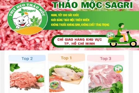 Sagrifood: Thực phẩm sạch của người tiêu dùng Việt