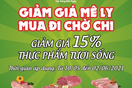 VISSAN triển khai chương trình khuyến mãi thực phẩm tươi sống tháng 5/2021