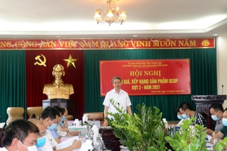 Thanh Hóa: Triển khai hội nghị đánh giá, xếp hạng sản phẩm OCOP đợt 2 năm 2021