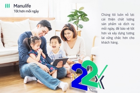 Manulife Việt Nam: Kỷ niệm 22 năm thành lập