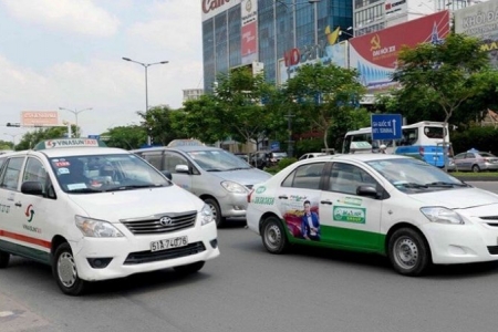 TP.HCM: Hoạt động của xe taxi được cấp phép trong thời gian thực hiện Chỉ thị 16