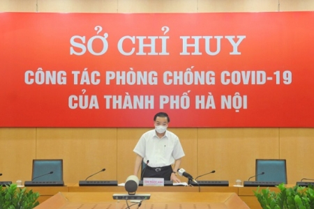 Chủ tịch Hà Nội: Thực hiện nghiêm Chỉ thị 17 của Thành phố để giảm ca nhiễm ngoài cộng đồng