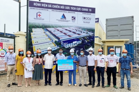 Công ty cổ phần bóng đèn phích nước Rạng Đông: Chung tay cùng bệnh viện tuyến đầu chống dịch Covid-19