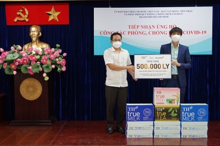 BAC A BANK và Tập đoàn TH trao tặng hơn 500.000 sản phẩm tốt cho sức khỏe tới TP. HCM