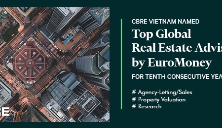 Lần thứ 10 liên tiếp CBRE Việt Nam được vinh danh tại giải thưởng Euromoney