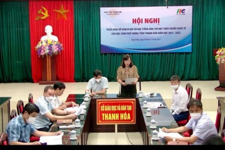 Thanh Hóa: Triển khai dạy và học tiếng Anh, Tin học theo chuẩn quốc tế cho học sinh