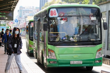 TP. Hồ Chí Minh: Từ 25/10, thêm 8 tuyến xe buýt hoạt động trở lại