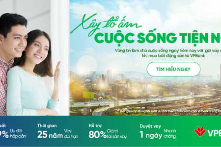 Vay mua bất động sản lãi suất chỉ từ 5,9% tại VPBank