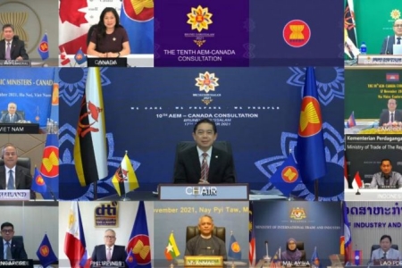 Hội nghị tham vấn Bộ trưởng Kinh tế ASEAN-Canada lần thứ 10