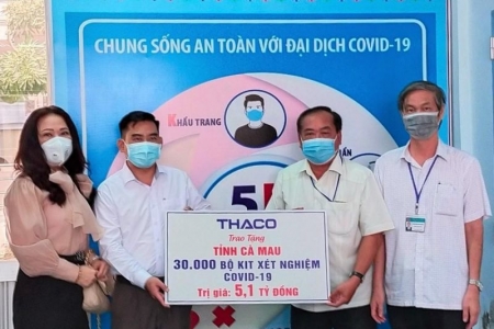 Cà Mau tiếp nhận gần 50 tỷ đồng đóng góp Quỹ quyên góp, ủng hộ phòng, chống dịch bệnh Covid-19