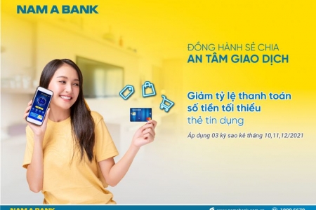 Đón mùa lễ hội, Nam A Bank dành nhiều ưu đãi cho chủ thẻ tín dụng