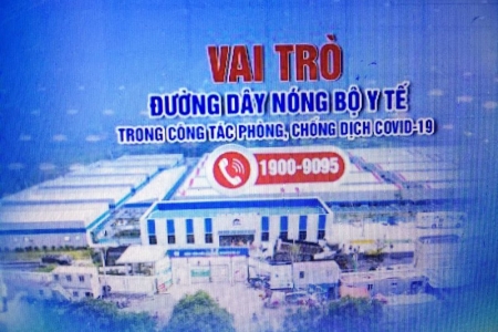 “Vai trò Đường dây nóng Bộ Y tế 1900-9095 trong công tác phòng, chống dịch Covid-19”