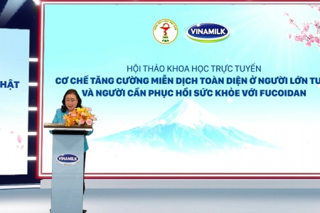 Vinamilk đưa dưỡng chất Fucoidan vào sản phẩm dinh dưỡng mới, hỗ trợ nâng cao miễn dịch người lớn tuổi