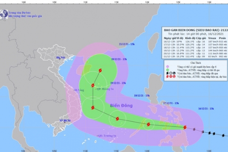 Thanh Hóa ban hành Công điện về việc chủ động ứng phó bão RAI