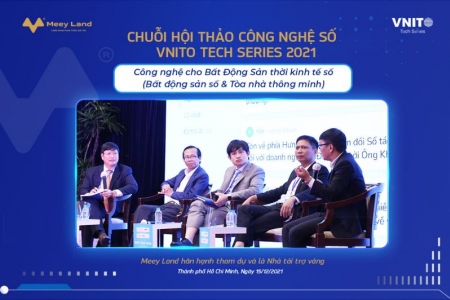 Meey Land “Nam tiến” dự VNITO Tech Series - Chuỗi hội thảo công nghệ số 2021