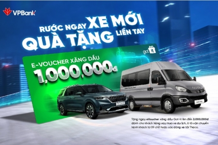 Rước ngay xe mới, tặng quà liền tay khi vay mua ô tô tại VPBank