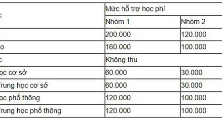 TP. HCM: Hướng dẫn thực hiện các khoản thu học phí