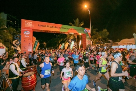 Khoảng 5.000 người tham gia Cuộc thi Marathon quốc tế Đà Nẵng năm 2022