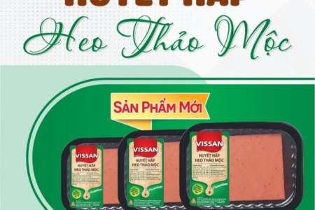 Công ty VISSAN ra mắt sản phẩm Huyết hấp Heo Thảo Mộc