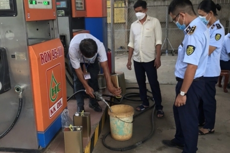 Bán xăng kém chất lượng, Công ty KK Oil bị phạt hơn 300 triệu đồng