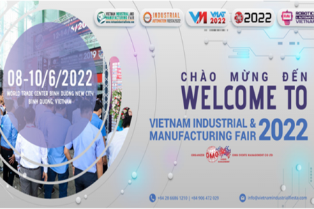 Khai mạc Triển lãm công nghiệp và sản xuất Việt Nam năm 2022 tại Bình Dương