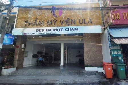 TP. HCM: Bị đình chỉ, chi nhánh Thẩm mỹ viện ULA vẫn công khai hoạt động