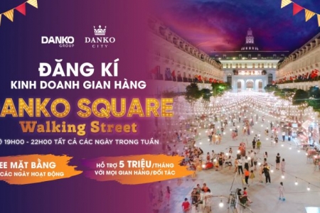 Danko Square tìm đối tác kinh doanh gian hàng với nhiều ưu đãi đặc biệt