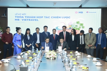 MB ký kết thỏa thuận hợp tác toàn diện với Tập đoàn Vietravel
