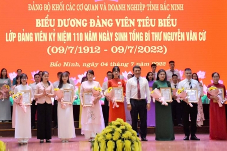 Đảng bộ Khối các cơ quan và doanh nghiệp tỉnh Bắc Ninh nâng cao chất lượng, hiệu quả phát triển đảng viên