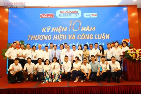 Dấu ấn 10 năm xây dựng và phát triển Tạp chí Thương hiệu & Công luận