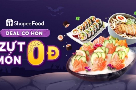 Bật mí 3 deal sang xịn từ ShopeeFood cho mùa dzựt cô hồn