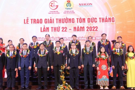 TP. Hồ Chí Minh vinh danh 20 cá nhân đoạt giải thưởng Tôn Đức Thắng