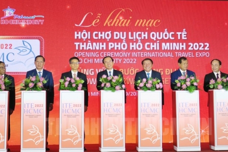 Khai mạc Hội chợ Du lịch quốc tế TP. Hồ Chí Minh năm 2022