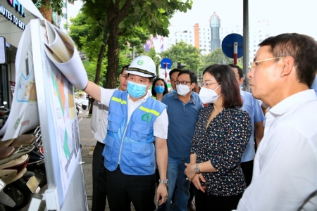 Đẩy nhanh tiến độ giải phóng mặt bằng ga ngầm dự án đường sắt đô thị Nhổn - Ga Hà Nội