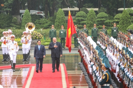 Thủ tướng Phạm Minh Chính đón, hội đàm với Thủ tướng Cộng hòa Cuba