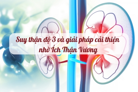 Suy thận độ 3 và giải pháp cải thiện nhờ Ích Thận Vương