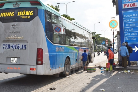 TP. Hồ Chí Minh: Xử lý tình trạng lập bến bãi, điểm đón trả khách không đúng quy định