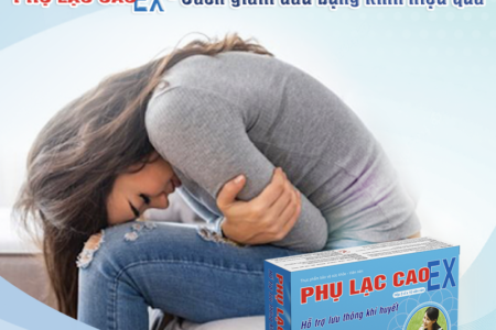 Phụ Lạc Cao EX - Giải pháp giảm đau bụng kinh an toàn, hiệu quả tại nhà