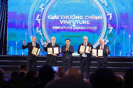 Vinfuture 2022 vinh danh 4 công trình khoa học “hồi sinh và tái thiết” thế giới